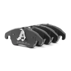 Image of A.B.S. Brake pad set AUDI 37587 4G0698151,4G0698151AA,4G0698151D 4G0698151L,8K0698151,8K0698151B,8K0698151C,8K0698151D,8K0698151E,8K0698151G,8R0698151