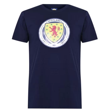 image of Source Lab Scotland T Shirt Mens - Navy