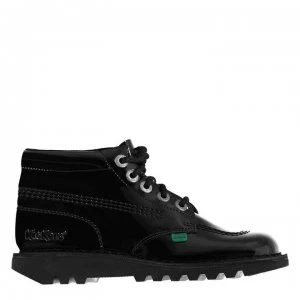 Image of Kickers Kick Hi Boots - Black Patent