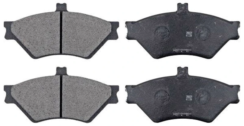 Image of A.B.S. 38659 Brake pad set without integrated wear sensor Brake Pad Set,disc brake (402)
