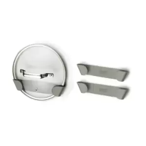 Image of Joseph Joseph Duo In-cupboard Set of 3 Pan-lid Holders - Grey