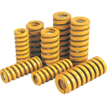 Image of EHLY-16X44 Yellow Die Spring - Extra Heavy Load - Indexa