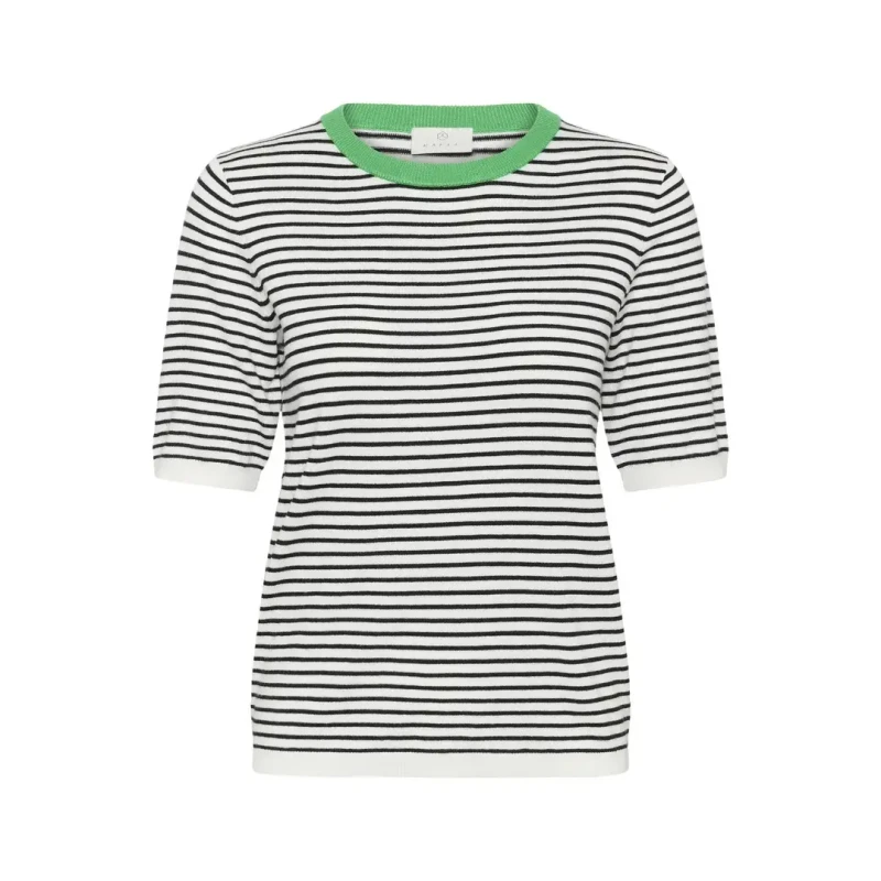 Image of Kaffe Womens T-Shirt KAFFE Lizza Blanc Female XL