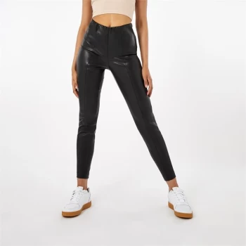 Image of Firetrap PU Leggings - Black