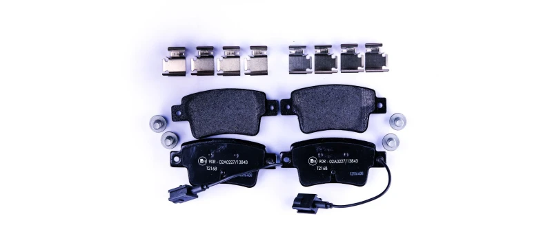 Image of HELLA Brake pad set HELLA 8DB 355 019-801