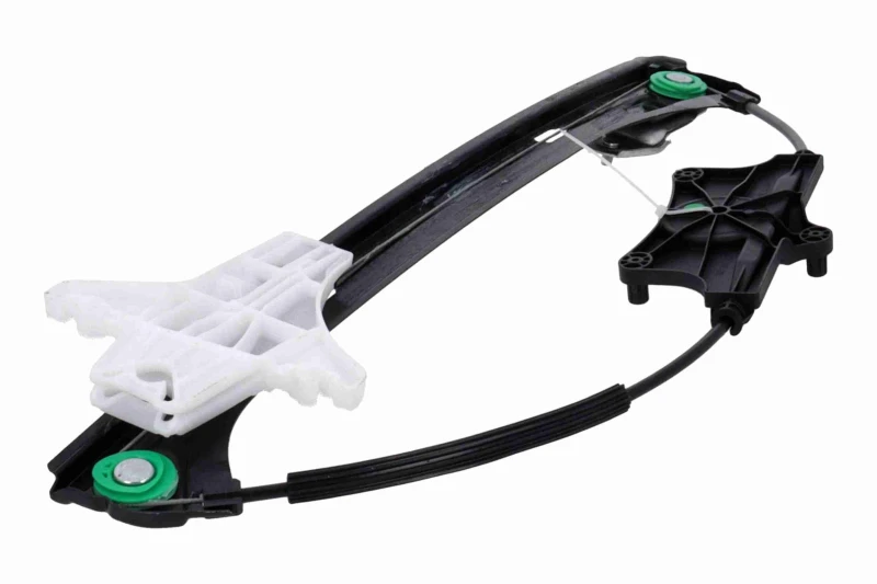 Image of VAICO V10-9086 Window regulator Green Mobility Parts Right Rear, Operating Mode: Electric, without electric motor Window Winder (1561)