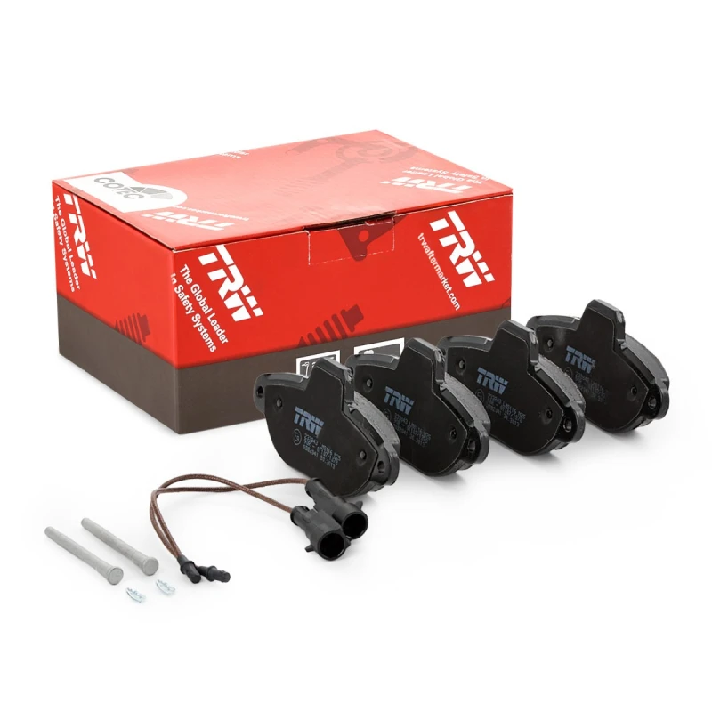 Image of TRW GDB2041 Brake pad set incl. wear warning contact, with accessories Brake Pad Set,disc brake (402)