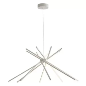 image of Fan Europe SHANGHAI LED Pendant Ceiling Light White 2860lm 3000K 113x51.5cm