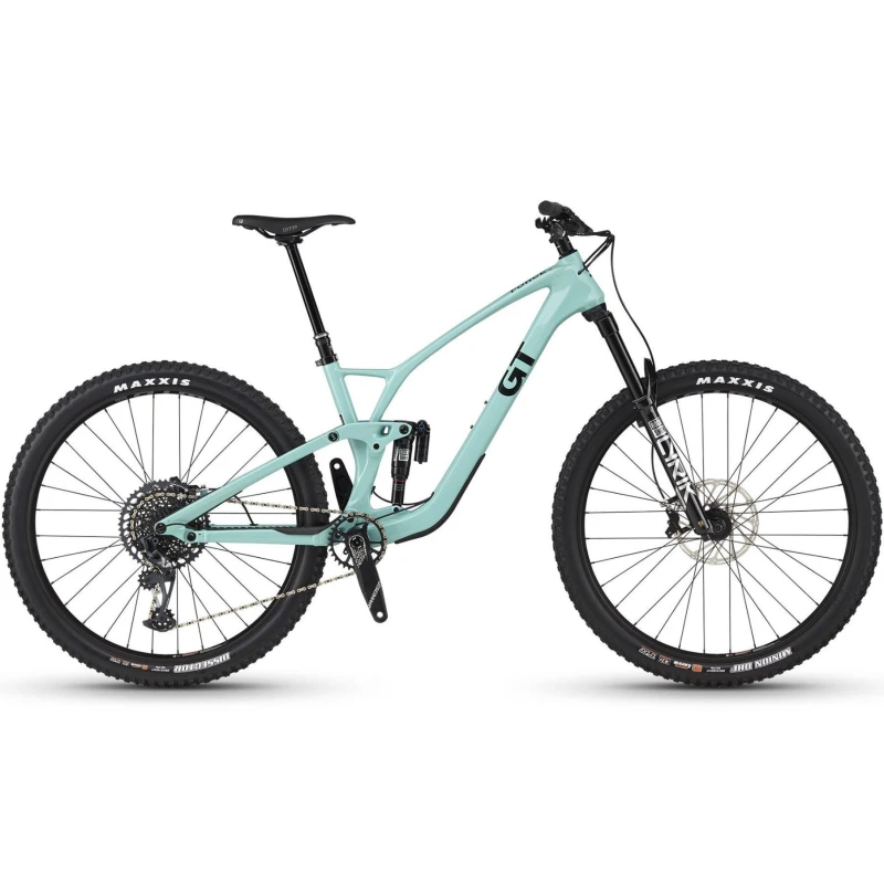 Image of GT Sensor Carbon Pro LE Full Suspension Mountain Bike Sea Green unisex S