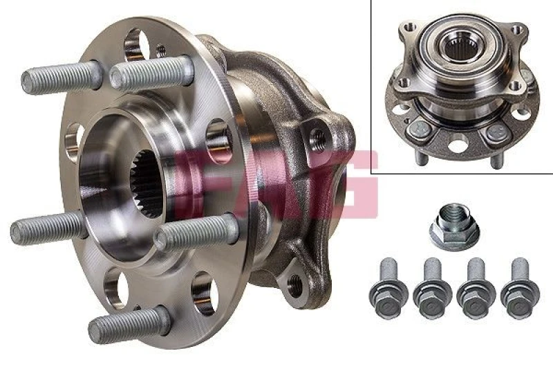 Image of Wheel bearing kit FAG 713 6269 00