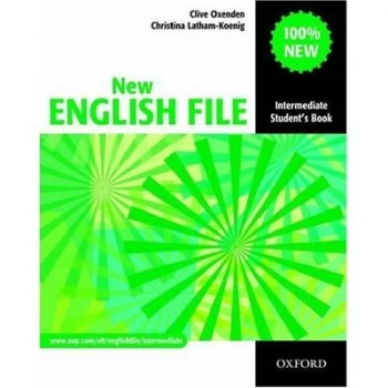 Image of New English File.. Intermediate Students Book by Clive Oxenden Paperback
