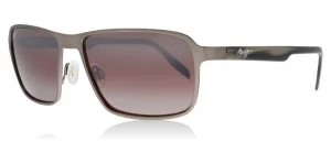 Image of Maui Jim Glass Beach Sunglasses Brushed Sand Brushed Sand Polariserade 57mm