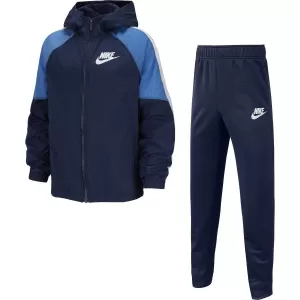 Image of Boys, Nike Unisex NSW Woven Track Suit - Navy, Size L