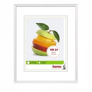 Image of Sevilla Plastic Frame White 21x29.7cm DIN A4
