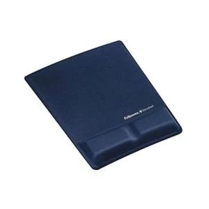 Image of Fellowes Professional Fabric Mouse Pad Wrist Rest Microban Cushioned