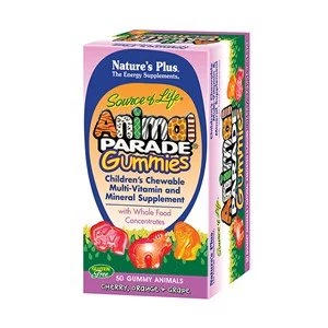 Image of Natures Plus Animal Parade Gummies Assorted Fruit Flavors 50 Gummies