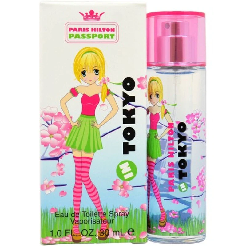 Image of Paris Hilton Passport Tokyo Eau de Toilette For Her 30ml