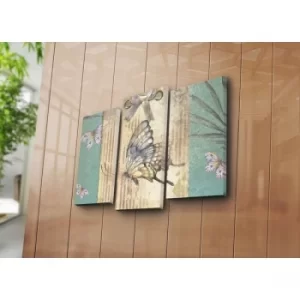 Image of 3PATK-34 Multicolor Decorative Canvas Painting (3 Pieces)