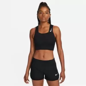 Image of Nike Dri-FIT ADV AeroSwift Womens Running Crop Top - Black