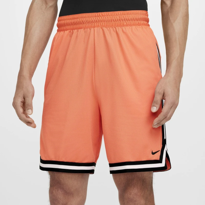 Image of Nike DNA Dri-FIT 8 Basketball Shorts Mens Lt Wild Mango male S