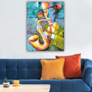 Image of 49171840_70100 Multicolor Decorative Canvas Painting