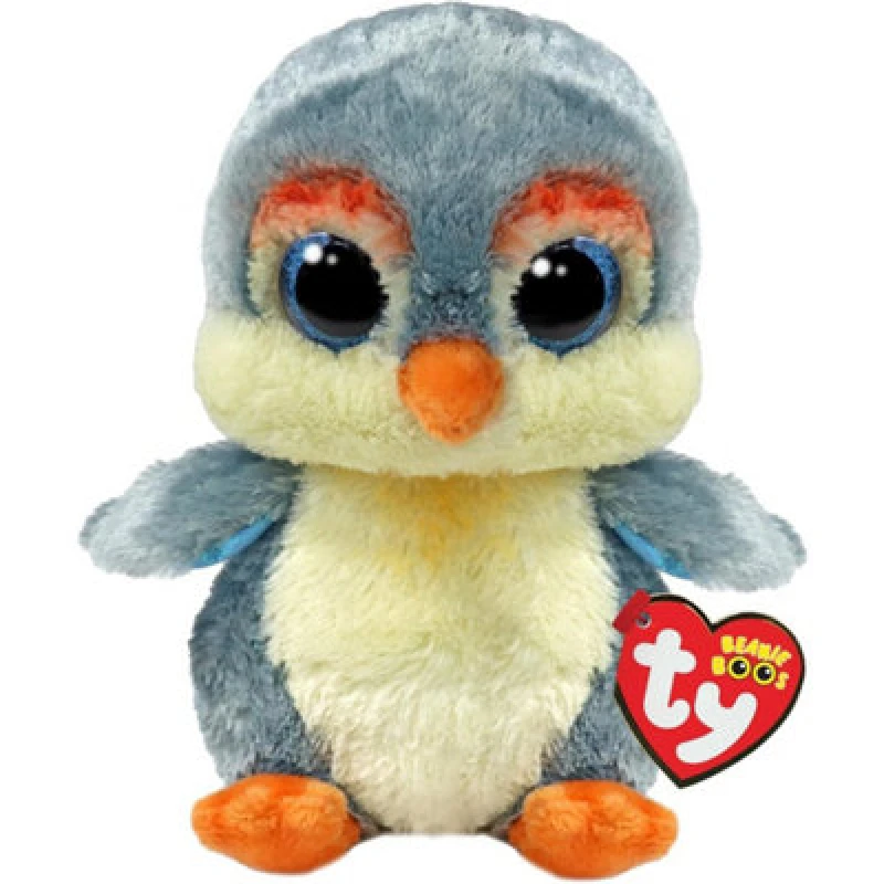 Image of Ty Fisher the Penguin Beanie Boo 15cm Multi unisex