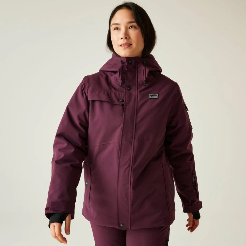 Image of Dare 2b Womens Ski Life Recycled Waterproof Breathable Insulated Waterproof Jacket Fig female 18
