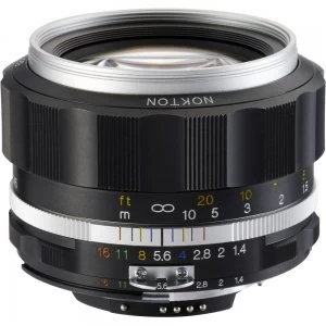 Image of Voigtlander Nokton 58mm f/1.4 SL II S Lens for Nikon F mount - Silver