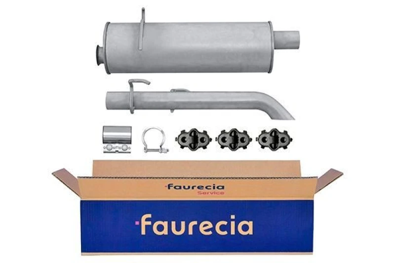 Image of Rear silencer HELLA 8LD 366 034-101