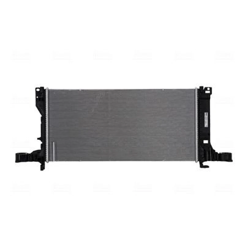 Image of NISSENS 607195 Engine radiator Aluminium, Brazed cooling fins, without gasket/seal Radiator,engine cooling (470)