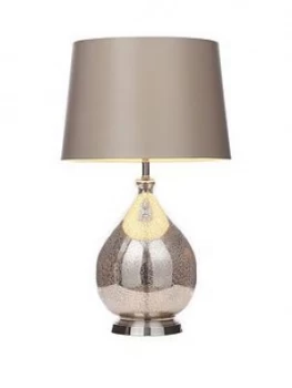 image of Mercury Effect Teardrop Table Lamp