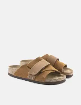 image of Birkenstock Kyoto, Brown, size: 9, Male, Slides & Sandals, 1022355