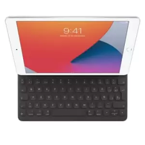 Image of Apple MX3L2Y/A mobile device keyboard QWERTY Spanish Black Smart Connector