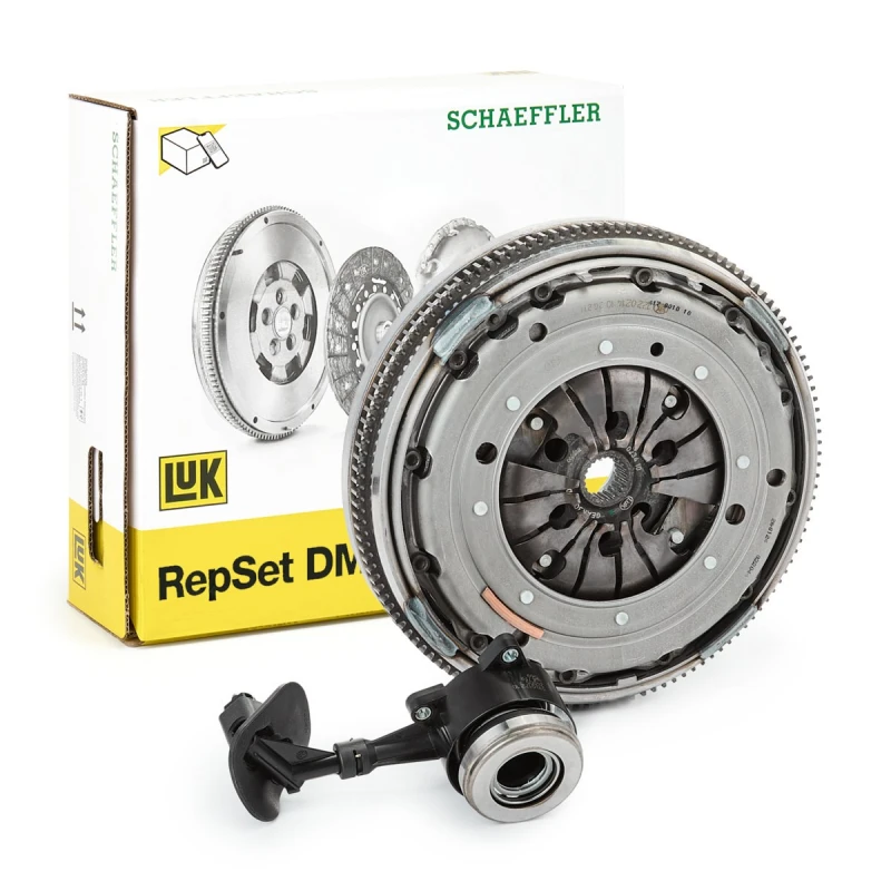 Image of LuK 600 0003 00 Clutch without pilot bearing, Dual-mass flywheel with friction control plate Clutch Kit (479)