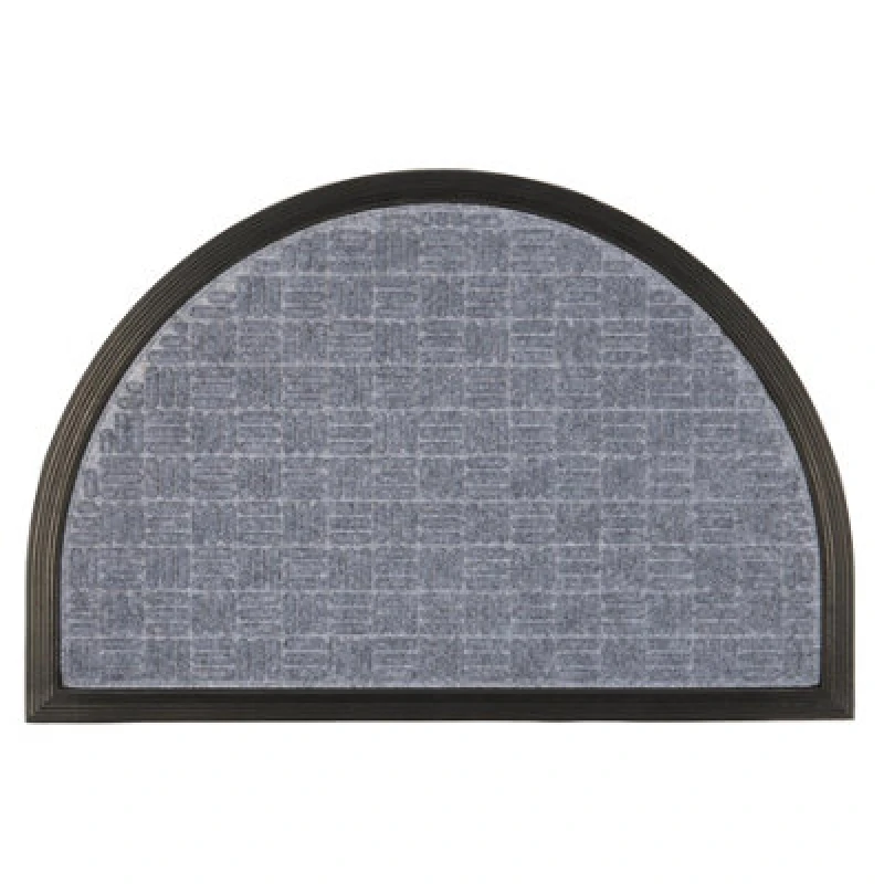 Image of Nicola Spring Heavy Duty Door Mat - 60 x 40cm - Grey Grey