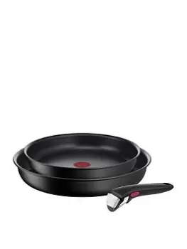 image of Tefal Ingenio Eco Resist Aluminium 3 Piece Pan Set