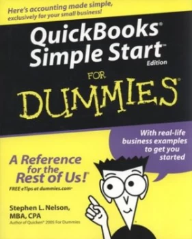 Image of Quickbooks Simple Start for Dummies by Stephen L. Nelson Book