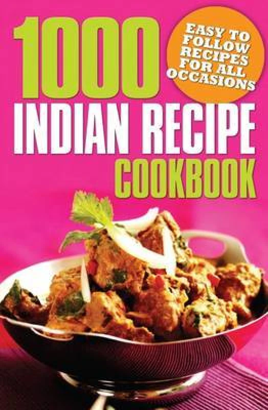Image of 1000 Indian Recipe Cookbook Book