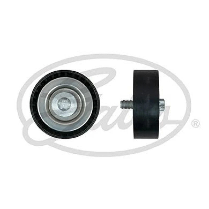 Image of GATES Deflection / guide pulley, V-ribbed belt GATES T36802