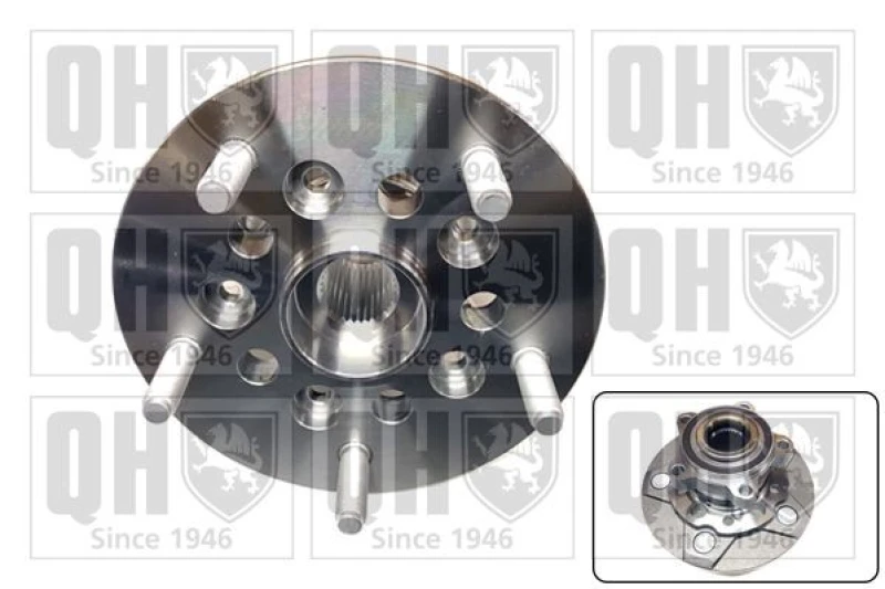 Image of QUINTON HAZELL Wheel bearing kit QUINTON HAZELL QWB1572
