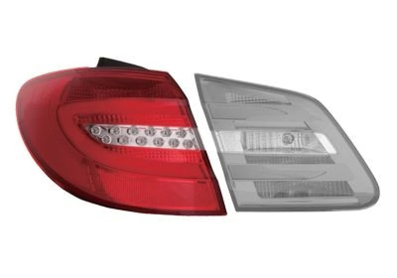 Image of VAN WEZEL 3054925U Rear light Outer section, with bulb holder, Left Combination Rearlight (391)