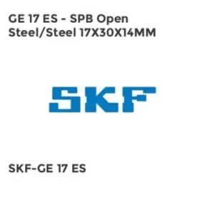 Image of GE 17 ES - SPB Open Steel/Steel 17X30X14MM