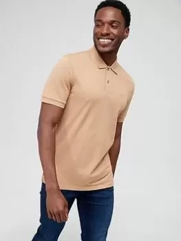 Image of Hugo Boss Pallas Polo Shirt Medium Beige