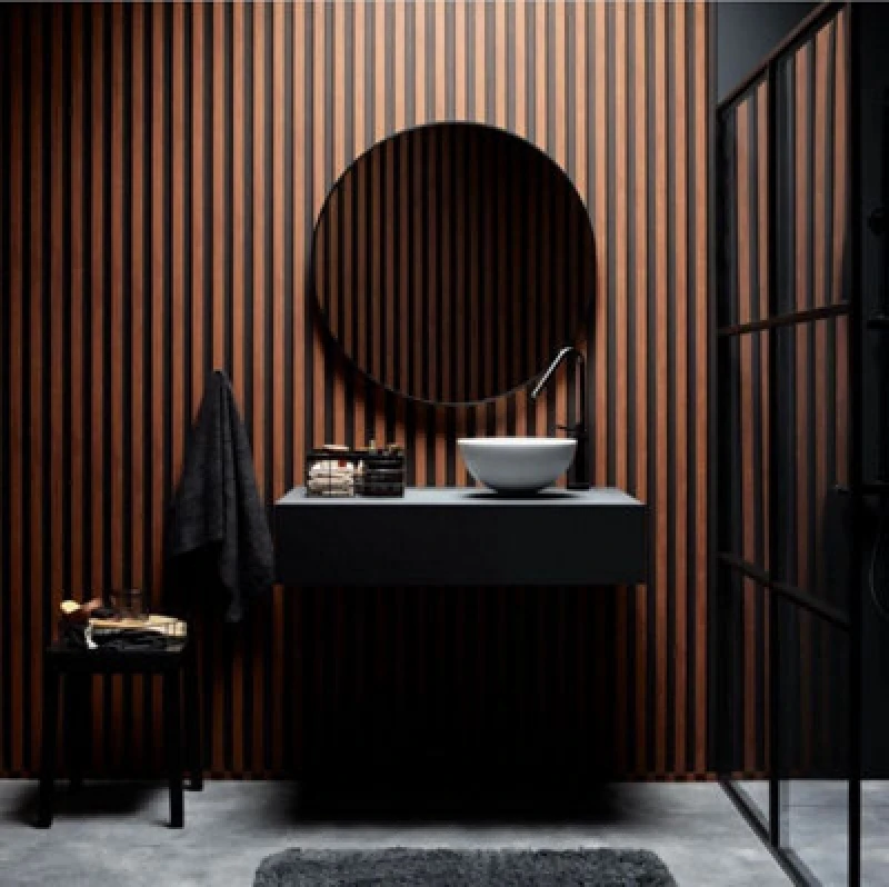 Image of Vox Linerio Internal Decorative Wall Panel Pack 16; 2650Mm X 122Mm Per Each Length; Total Coverage 5.22M2 Brown WDNKM Unisex