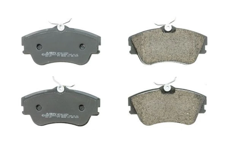 Image of AISIN BPVW-1034 Brake pad set Premium ADVICS by AISIN excl. wear warning contact Brake Pad Set,disc brake (402)
