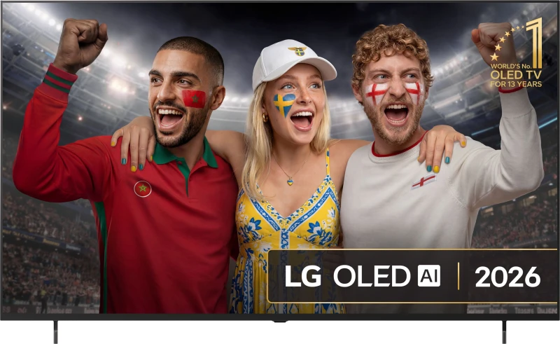 Image of LG AI B6 77" 4K Ultra HD OLED Smart TV [2026] - OLED77B65LA