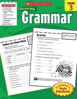 Image of Scholastic Success with Grammar: Grade 3 Workbook by Scholastic