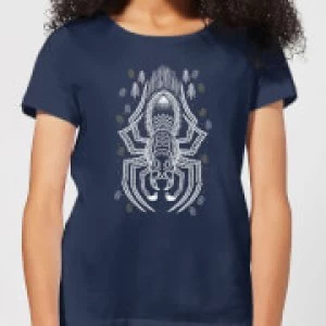 Image of Harry Potter Aragog Womens T-Shirt - Navy - L