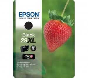 Image of Epson Strawberry 29XL Black Ink Cartridge