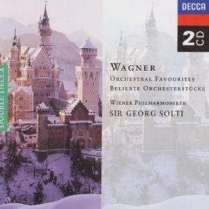 Image of Wagner Orchestral Favourites Wiener Philharmoniker / Solti by Singverein der Gesellschaft der Musikfreunde CD Album